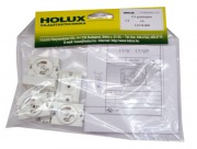  17/V  (6db bliszterben) talplemezre csavarozhat� gy�jt�foglalat